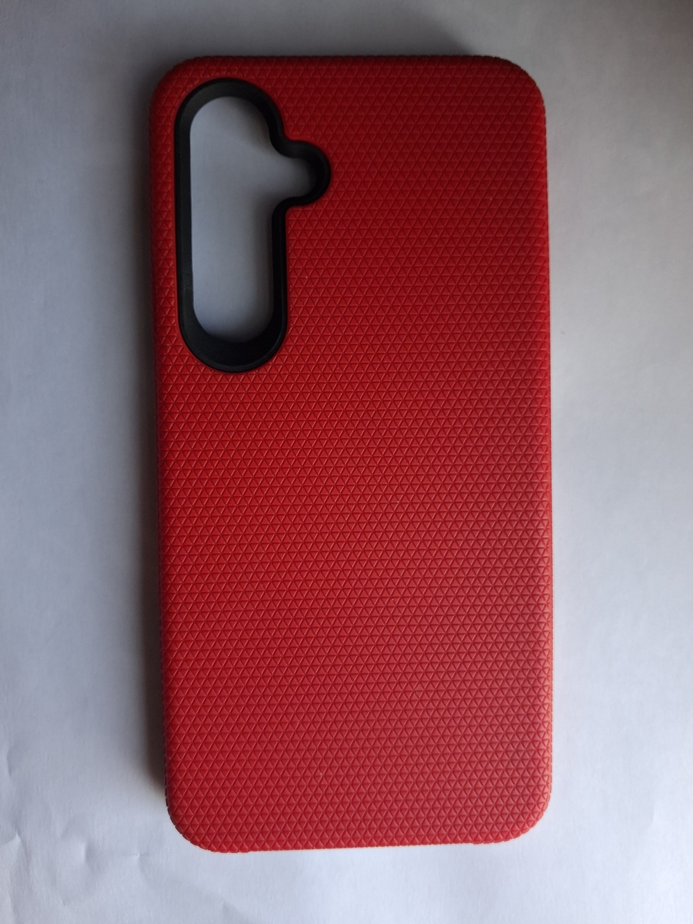 Red Protective Phone Case - Lightweight Grip Samsung S24 Fe